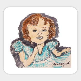 Shirley Temple Sticker